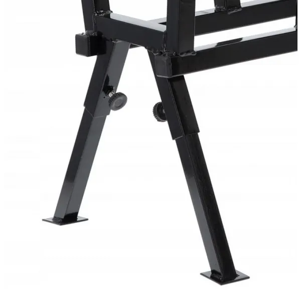 Kinekus Stojan na rezanie dreva 81x37x103 cm čierny