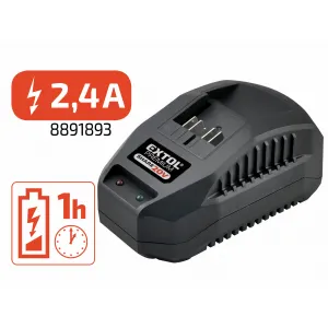 EXTOL PREMIUM 8891860 Klincovačka / sponkovačka aku Share20V, 1x akumulátor 2Ah Li-ion