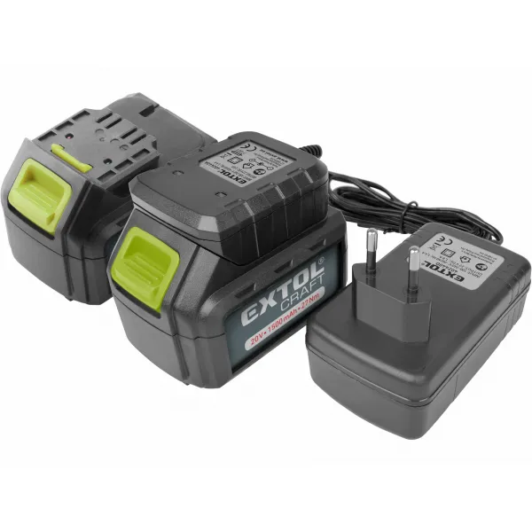 EXTOL CRAFT 402440 Vŕtačka aku 20V, 2x akumulátor 1,5Ah Li-ion, 27Nm, kufor