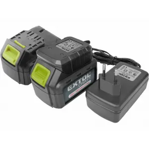 EXTOL CRAFT 402440 Vŕtačka aku 20V, 2x akumulátor 1,5Ah Li-ion, 27Nm, kufor