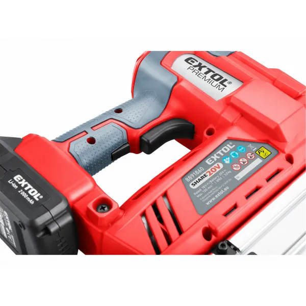 EXTOL PREMIUM 8891860 Klincovačka / sponkovačka aku Share20V, 1x akumulátor 2Ah Li-ion