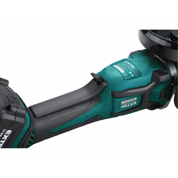 EXTOL INDUSTRIAL 8791840 Brúska uhlová aku Share20V, 1x akumulátor 2Ah Li-ion, 125mm