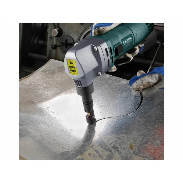 EXTOL INDUSTRIAL 8797206 Nožnice na plech elektrické vystrihovacie, 600W, max. 2,5mm