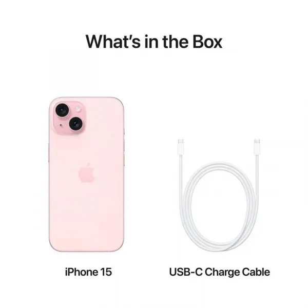 Apple iPhone 15 128GB Pink, MTP13SX/A