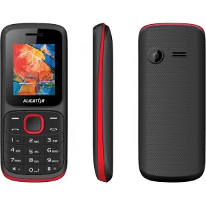 ALIGATOR D210 Dual sim černo-červený