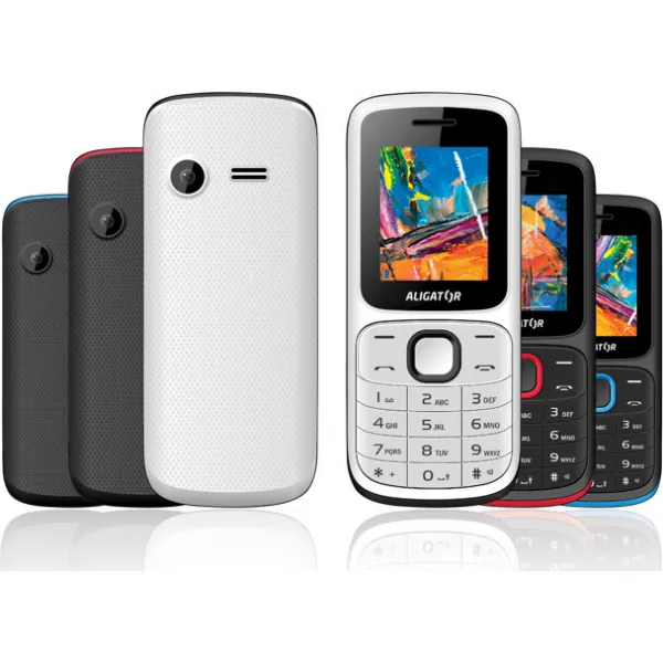 ALIGATOR D210 Dual sim černo-červený