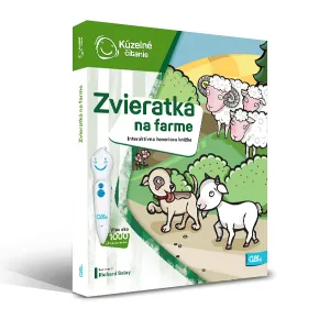 Kúzelné čítanie - Kniha - Zvieratká na farme