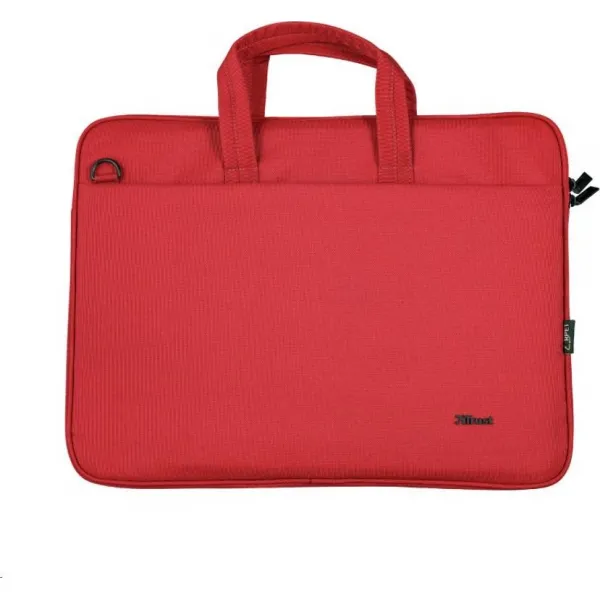TRUST 16" Bologna Slim Laptop Bag Eco, červená