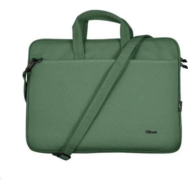 TRUST 16" Bologna Slim Laptop Bag Eco, zelená
