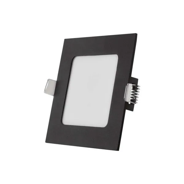EMOS Lighting LED vstavané svietidlo NEXXO, štvorec, čierne, 7W, CCT