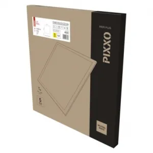 EMOS Lighting LED panel PIXXO 60×60, štvorcový vstavaný biely, 48W neutr.b.,IP65