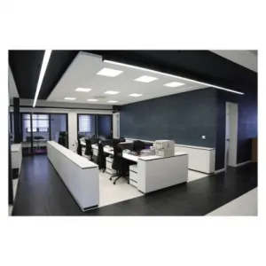 EMOS Lighting LED panel PIXXO 60×60, štvorcový vstavaný biely, 48W neutr.b.,IP65