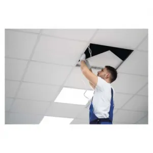 EMOS Lighting LED panel PIXXO 60×60, štvorcový vstavaný biely, 48W neutr.b.,IP65
