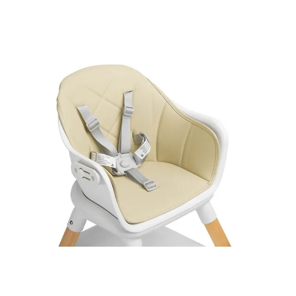 Jedálenská stolička CARETERO Bravo beige