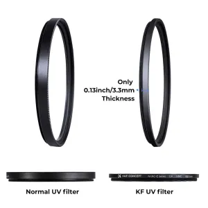 K&F Concept Séria 82MM Classic, s modrou vrstvou, UV filter HMC, japonská optika 17098