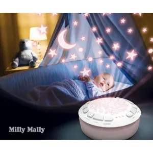 Plyšový zaspávačik koala s projektorom Milly Mally