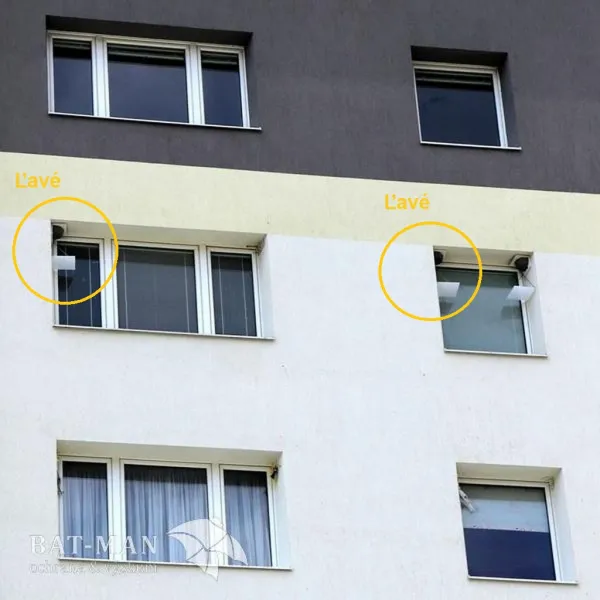 BNB Box APZ-1/1PL hniezdo pre belorítky ľavé s podložkou, drevobetón APZ-1PL BNB