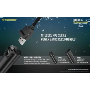 NITECORE HU60, LED čelovka 1600 lumenov