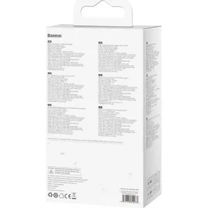 Nástenná nabíjačka / predlžovací kábel Baseus GaN3 Pro 2x USB + 2xUSB-C + AC, 100W (čierna) 038288