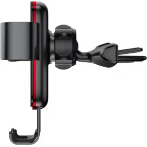 Baseus Metal Age Gravity Car Mount (držiak na čítačku CD), čierny