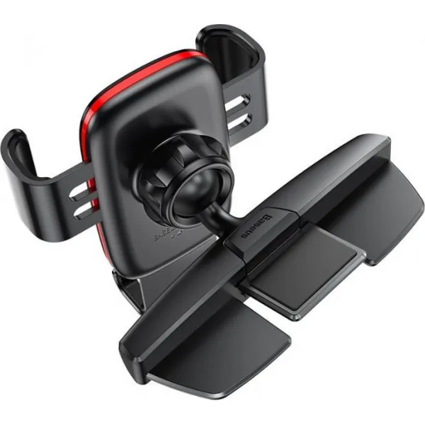 Baseus Metal Age Gravity Car Mount (držiak na čítačku CD), čierny