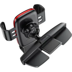 Baseus Metal Age Gravity Car Mount (držiak na čítačku CD), čierny