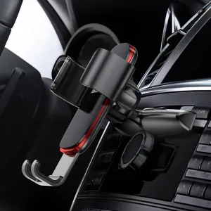 Baseus Metal Age Gravity Car Mount (držiak na čítačku CD), čierny