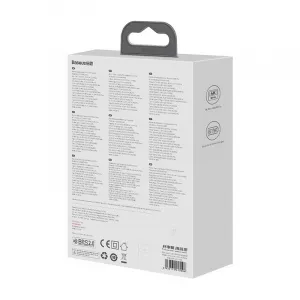 Baseus GaN5 Pro 2xUSB-C + USB + HDMI nástenná nabíjačka, 67W (čierna) 038591