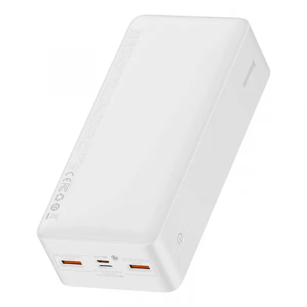 Baseus PPBD050402 Power banka 30 000mAh PD 20W, Biela