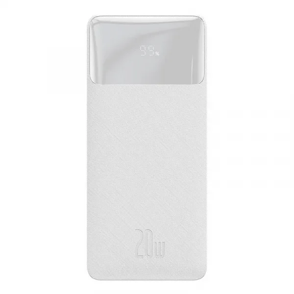 Baseus PPBD050402 Power banka 30 000mAh PD 20W, Biela
