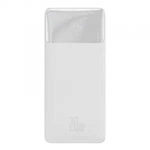Baseus PPBD050402 Power banka 30 000mAh PD 20W, Biela