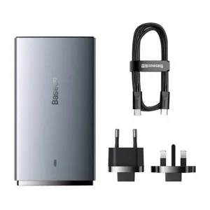 Baseus GaN5 nástenná nabíjačka, 65W, 1xUSB-C port, 1XUSB-A 045491