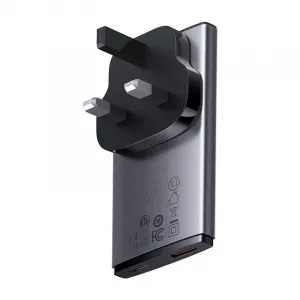 Baseus GaN5 nástenná nabíjačka, 65W, 1xUSB-C port, 1XUSB-A 045491