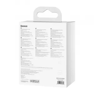 Baseus GaN5 nástenná nabíjačka, 65W, 1xUSB-C port, 1XUSB-A 045491