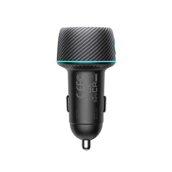 Nabíjačka do auta Joyroom CCN01, 1x USB QC3.0, 1x USB-C PD 60W (čierna) 044835