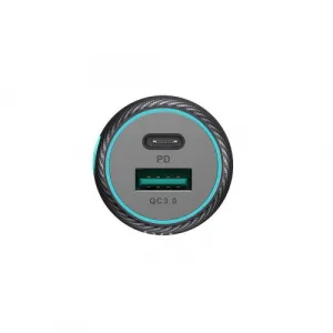 Nabíjačka do auta Joyroom CCN01, 1x USB QC3.0, 1x USB-C PD 60W (čierna) 044835