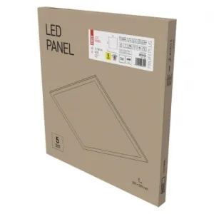 EMOS Lighting LED panel PROXO 60×60, štvorcový vstavaný biely, 40W neutr. b. UGR