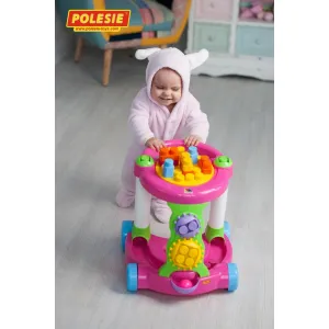Wader - Polesie Molto Blocks 3 - vozík so stavebnicou