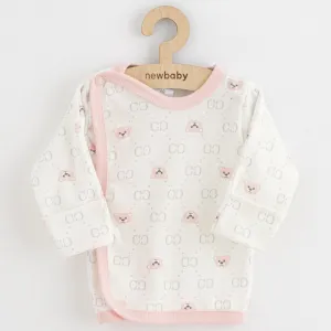 Dojčenská košieľka New Baby Classic II Dievča 3ks ružová Veľkosť: 62 (3-6m)