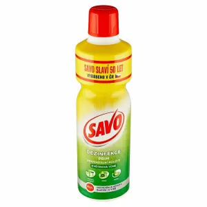Savo Prim Dezinfekčný prostriedok kvetinová vôňa 12 l