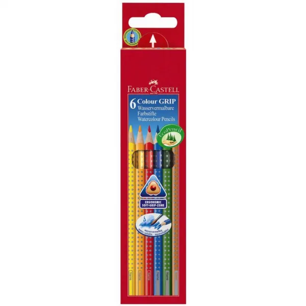 Faber 2001 Castell Color Grip 6 ks