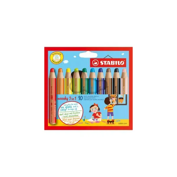 STABILO 252717 WOODY 10ks