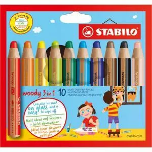 STABILO 252717 WOODY 10ks