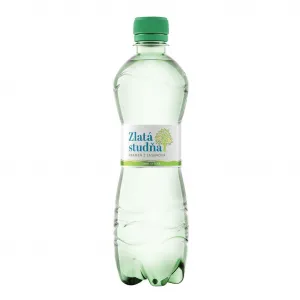 Pramenitá voda Zlatá studňa jemne sýtená 12 x 0,5 ℓ