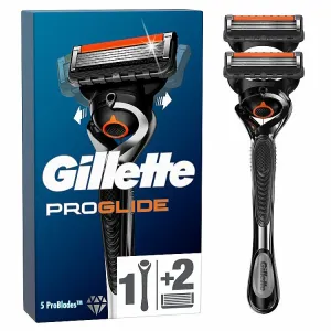 Gillette ProGlide Holiaci Strojček pre Mužov, 2 Náhradné Holiace Hlavice