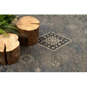 Koberec ANTIGUA 518 77 JG900 OSTA - Rozeta / rám, zelený