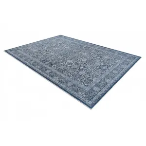 Koberec ANTIGUA 518 74 KB500 OSTA - Kvety / rám, granátový