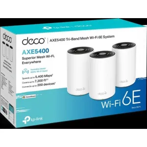 TP-Link Deco XE75(3-pack) [Mesh Wi-Fi 6E AXE5400 systém pre pokrytie celého domu]