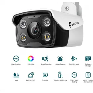 TP-Link VIGI C340(4mm), 4MP, Bullet, IR 30m, Micro SD card