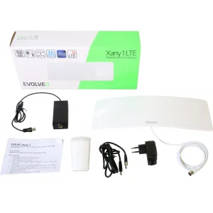 EVOLVEO XANY 1 LTE 230/5V, 50dBi aktivní pokojová anténa DVB-T/T2, LTE filtr